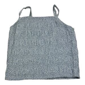 Girls Abercrombie Smocked  Tank Top Size 13-14 years